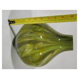 Hand Blown Glass Art Vase