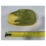 Shawnee Pottery - Corn King Casserole, Covered Butter Dish & Large Salt & Pepper Shaker Set