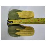 Shawnee Pottery - Corn King Casserole, Covered Butter Dish & Large Salt & Pepper Shaker Set