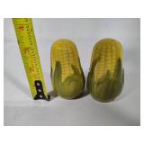 Shawnee Pottery - Corn King Tea Pot w/Lid, Creamer & Small Salt & Pepper Shaker Set