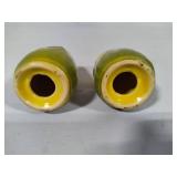 Shawnee Pottery - Corn King Tea Pot w/Lid, Creamer & Small Salt & Pepper Shaker Set