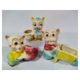 Shawnee Pottery - Happy Pig Planter Collection