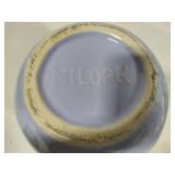 Homer Laughlin & Niloak Water Pitchers w/Ice Lip