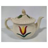 Shawnee Pottery - Pennsylvania Dutch Teapot and Large Salt & Pepper Shakers