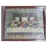 Antique Framed Religious Art