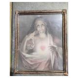 Antique Framed Religious Art