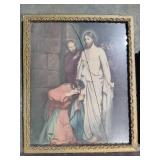 Antique Framed Religious Art