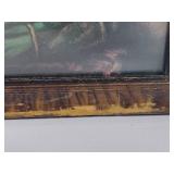 Pears "Over the Garden Wall" Antique Framed Art