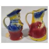 Shawnee Pottery - Little Bo Peep Pitchers