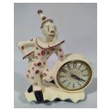 Red Wing Clown Clock - In Working Order