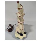 Red Wing Clown Clock - In Working Order