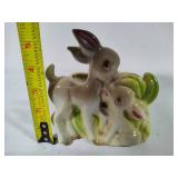 Shawnee Pottery - Two Animal Planters