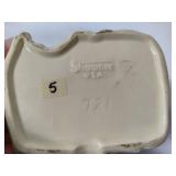 Shawnee Pottery - Two Animal Planters