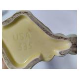 Shawnee Pottery - Two Animal Planters