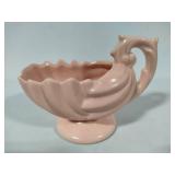 McCoy Pink Shell Pedestal Planter