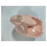 McCoy Pink Shell Pedestal Planter