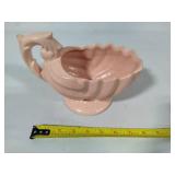 McCoy Pink Shell Pedestal Planter
