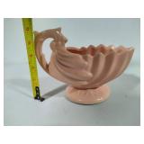 McCoy Pink Shell Pedestal Planter