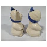 Shawnee Pottery - Muggsy Dog Salt & Pepper Sets