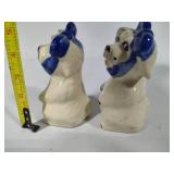 Shawnee Pottery - Muggsy Dog Salt & Pepper Sets