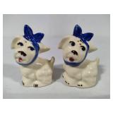 Shawnee Pottery - Muggsy Dog Salt & Pepper Sets