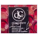 DC Glassware Coin Dot Style Decorative Bowl