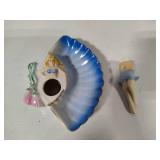 Naughty Nodder Vintage Shell Ashtrays