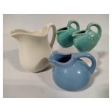 Set of Small Vintage Pitchers - Includes Shawnee