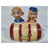 Nodder Vintage Salt & Pepper Shakers