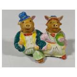 Nodder Vintage Salt & Pepper Shakers