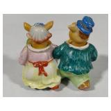 Nodder Vintage Salt & Pepper Shakers