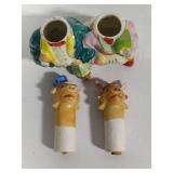 Nodder Vintage Salt & Pepper Shakers