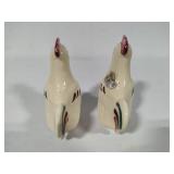 Shawnee Pottery - Chanticlear Rooster Pitcher, Tall and Short Salt & Pepper Shaker Sets