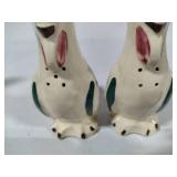 Shawnee Pottery - Chanticlear Rooster Pitcher, Tall and Short Salt & Pepper Shaker Sets