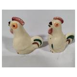 Shawnee Pottery - Chanticlear Rooster Pitcher, Tall and Short Salt & Pepper Shaker Sets