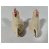 Shawnee Pottery - Chanticlear Rooster Pitcher, Tall and Short Salt & Pepper Shaker Sets