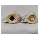 Shawnee Pottery - Chanticlear Rooster Pitcher, Tall and Short Salt & Pepper Shaker Sets