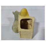 Shawnee Pottery - Pekingese & Hound Planter