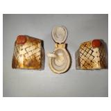 Outhouse Salt, Pepper & Mustard Set