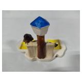 Outhouse Salt, Pepper & Mustard Set