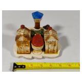 Outhouse Salt, Pepper & Mustard Set