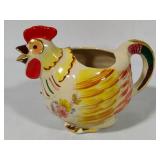 Shawnee Pottery - Chanticleer Golden Rooster Pitcher and Matching Tall Salt & Pepper Shaker Set