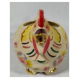 Shawnee Pottery - Chanticleer Golden Rooster Pitcher and Matching Tall Salt & Pepper Shaker Set