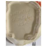 Shawnee Pottery - Chanticleer Golden Rooster Pitcher and Matching Tall Salt & Pepper Shaker Set