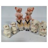 Lot of Assorted Vintage Salt & Pepper Shakers