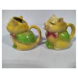 Shawnee Pottery - Puss N Boots Cat Creamers
