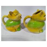 Shawnee Pottery - Puss N Boots Cat Creamers