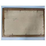 "Dawn" by Robert Wood in Vintage Frame