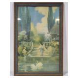 Antique Framed Art by R. Atkinson Fox