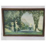 Antique Framed Art by R. Atkinson Fox